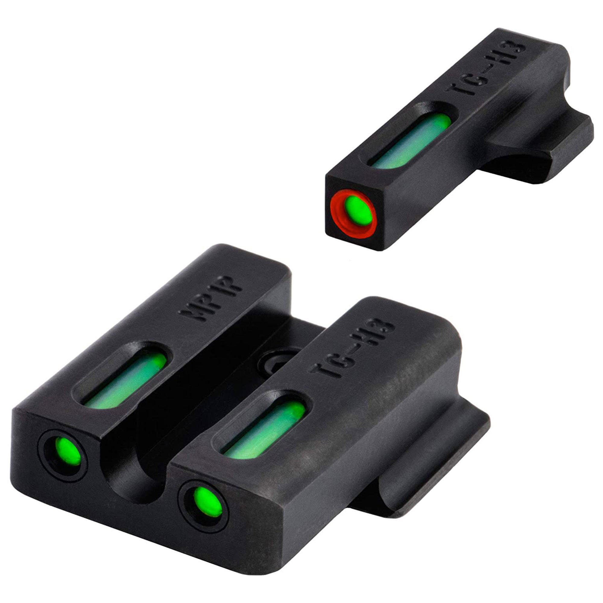 TruGlo Pro TFK Fiber Optic Tritium Sight for Smith & Wesson M&P Models (2 Pack)