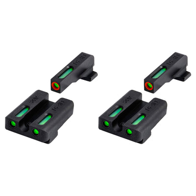 TruGlo Pro TFK Fiber Optic Tritium Handgun Sight for Sig Sauer Pistols (2 Pack)