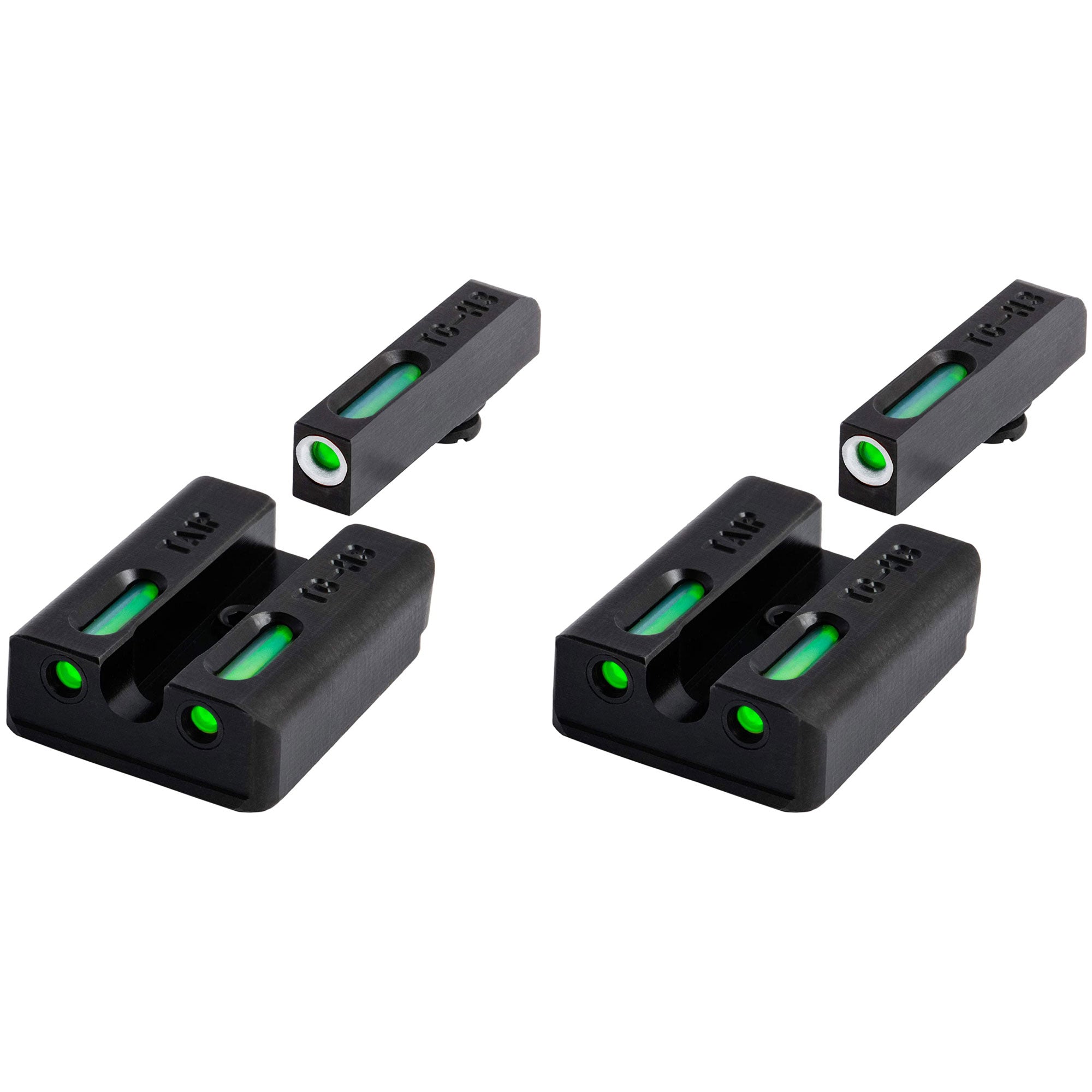 TruGlo Fiber Optic Tritium Sight Accessories, Fits Taurus Model Guns (2 Pack)