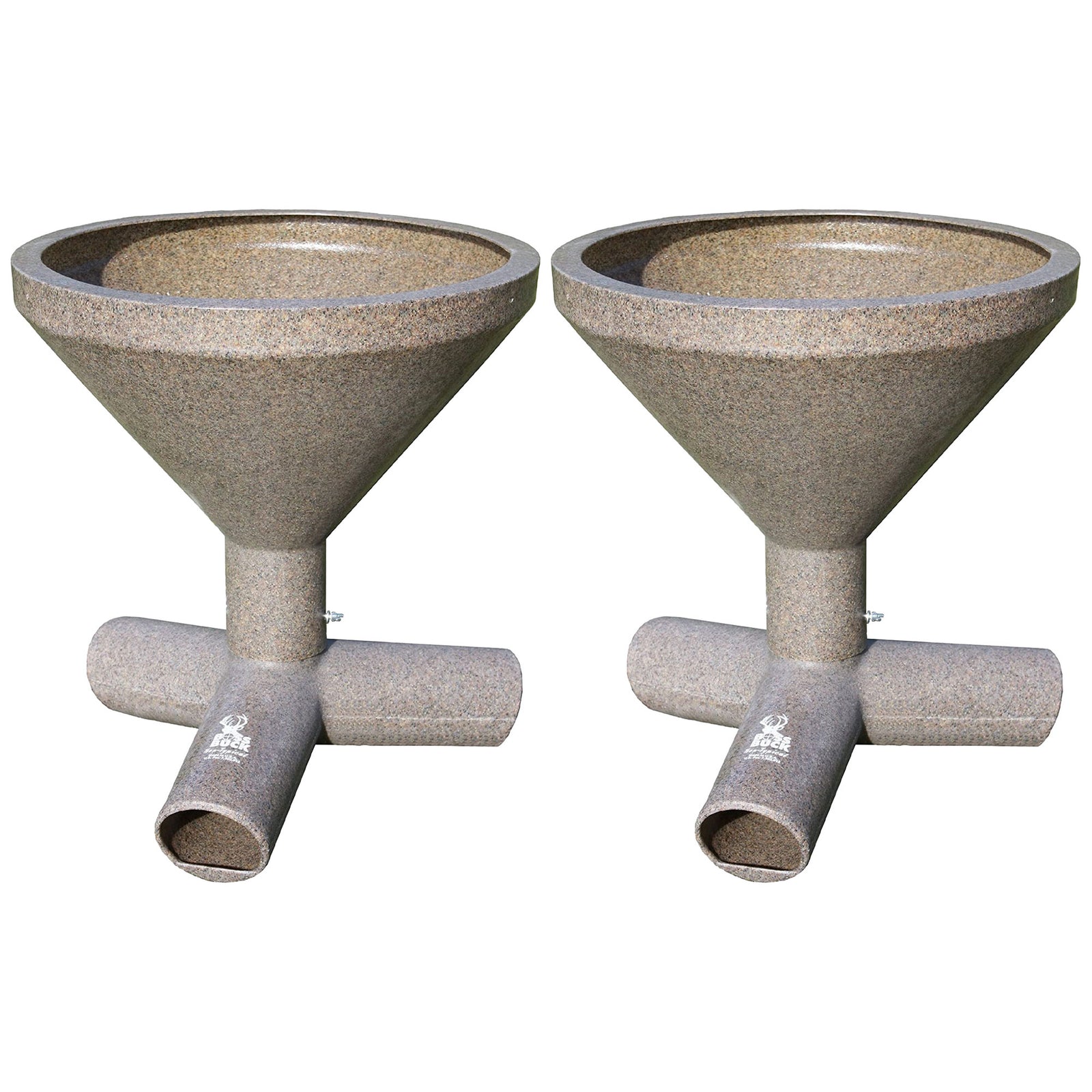 Boss Buck 3-Way Automatic Wildlife Feeder Head for 55-gal Barrel Drums (2 Pack) - VMInnovations