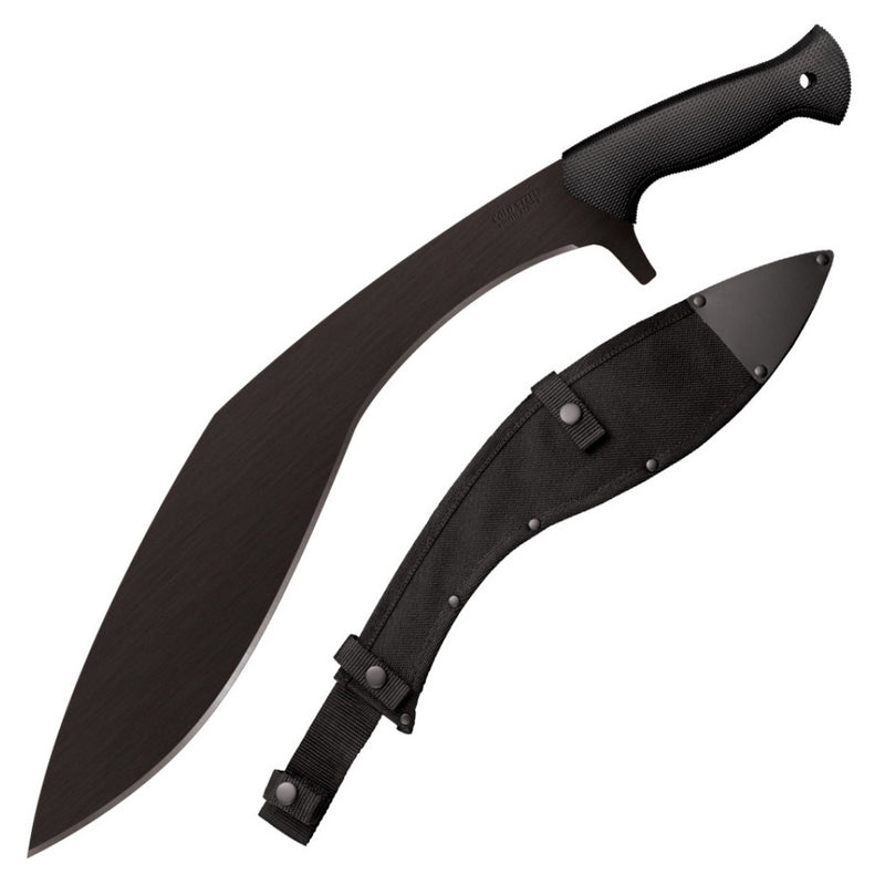 Cold Steel Black Royal Kukri Machete Blade Replica and Secure Sheath (2 Pack)