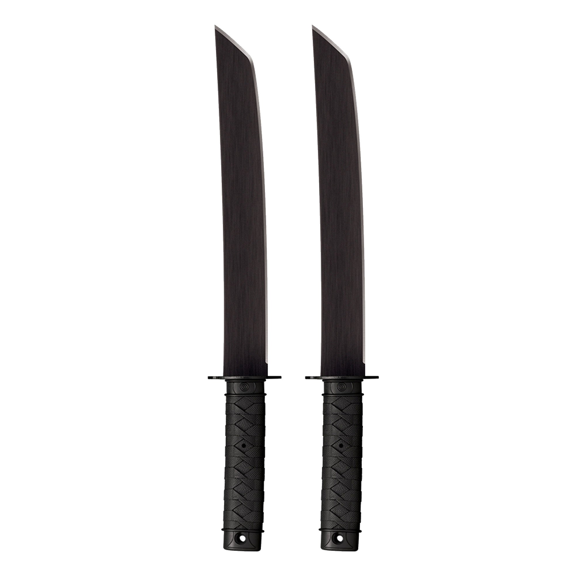 Cold Steel Tactical Tanto Machete Clampack with Cor-Ex Sheath, Black (2 Pack)