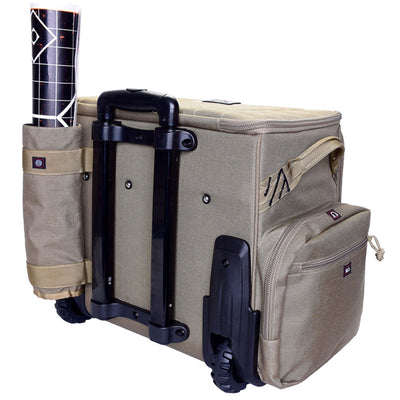 GPS Tactical Rolling Range Case Bag with 10 Handguns for Shooting Gear (2 Pack) - VMInnovations