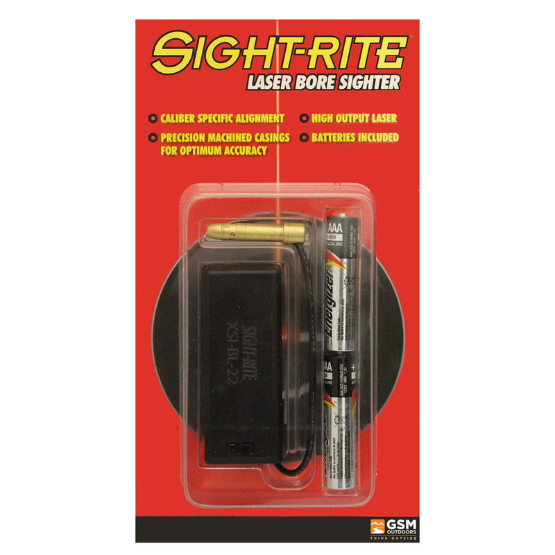 SSI Sight Rite Chamber Cartridge Laser Bore Sighter for .22 LR Caliber (2 Pack)