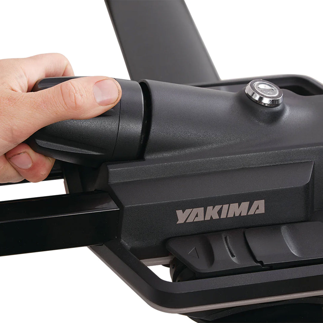 Yakima HighSpeed Premium Rooftop Fork Bike Mount with TorqueRight Knob, Black