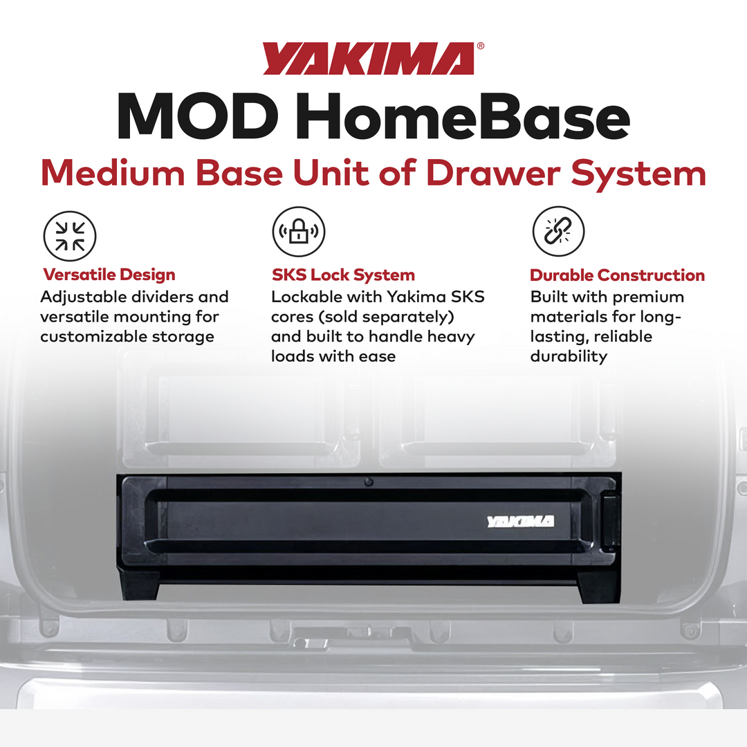 Yakima MOD Base Unit of Drawer System w/Internal Drawer Divider (Open Box)