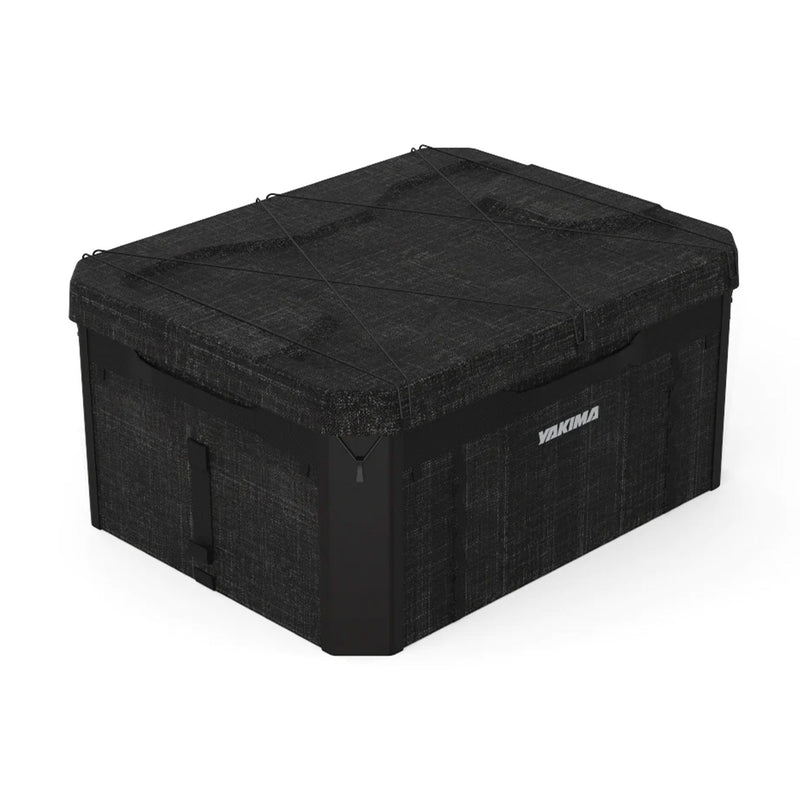 Yakima MOD GearCrate Medium Stackable Premium Tote with Lid and Divider, Black