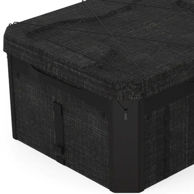 Yakima MOD GearCrate Medium Stackable Premium Tote with Lid and Divider, Black - VMInnovations