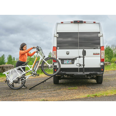 Yakima OnRamp LX Bike Rack with Ramp and Wheel Straps for 2" Hitch Receivers