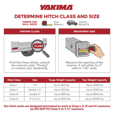 Yakima OnRamp LX Bike Rack with Ramp and Wheel Straps for 1.25" Hitch Receivers - VMInnovations
