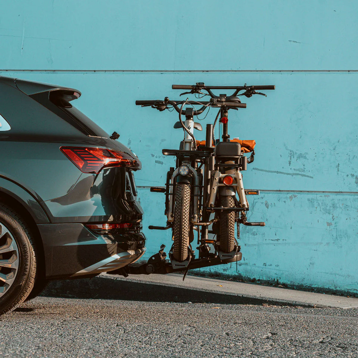 Yakima LX Bike Rack with Ramp & Wheel Straps for 1.25" Hitch Receivers(Open Box) - VMInnovations