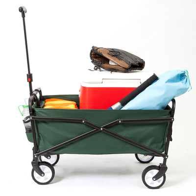 Seina Heavy Duty Folding Outdoor Utility Cart w/150lbs Capacity (For Parts) - VMInnovations