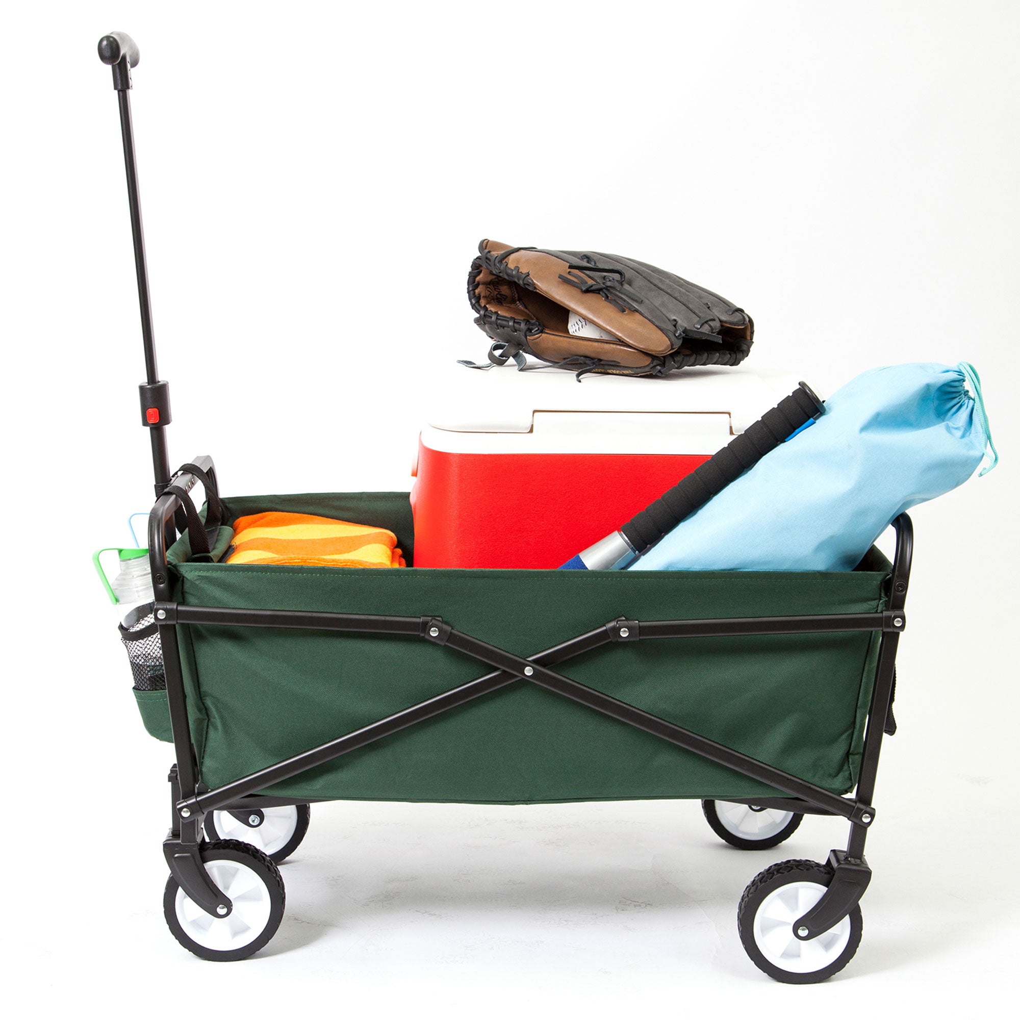 Seina Heavy Duty Folding Outdoor Utility Cart w/150lbs Capacity (For Parts)