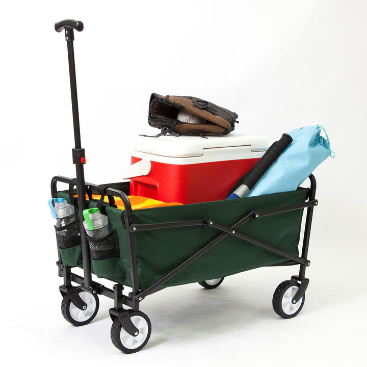 Seina Heavy Duty Compact Folding Outdoor Utility Cart w/150 Pound Capacity(Used)