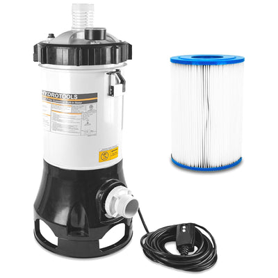 Swimline Pool Filtration with Pump Built In Housing Complete System (For Parts)