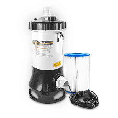 Swimline Cartridge Pool Filtration with Pump Built In Housing  (Open Box) - VMInnovations
