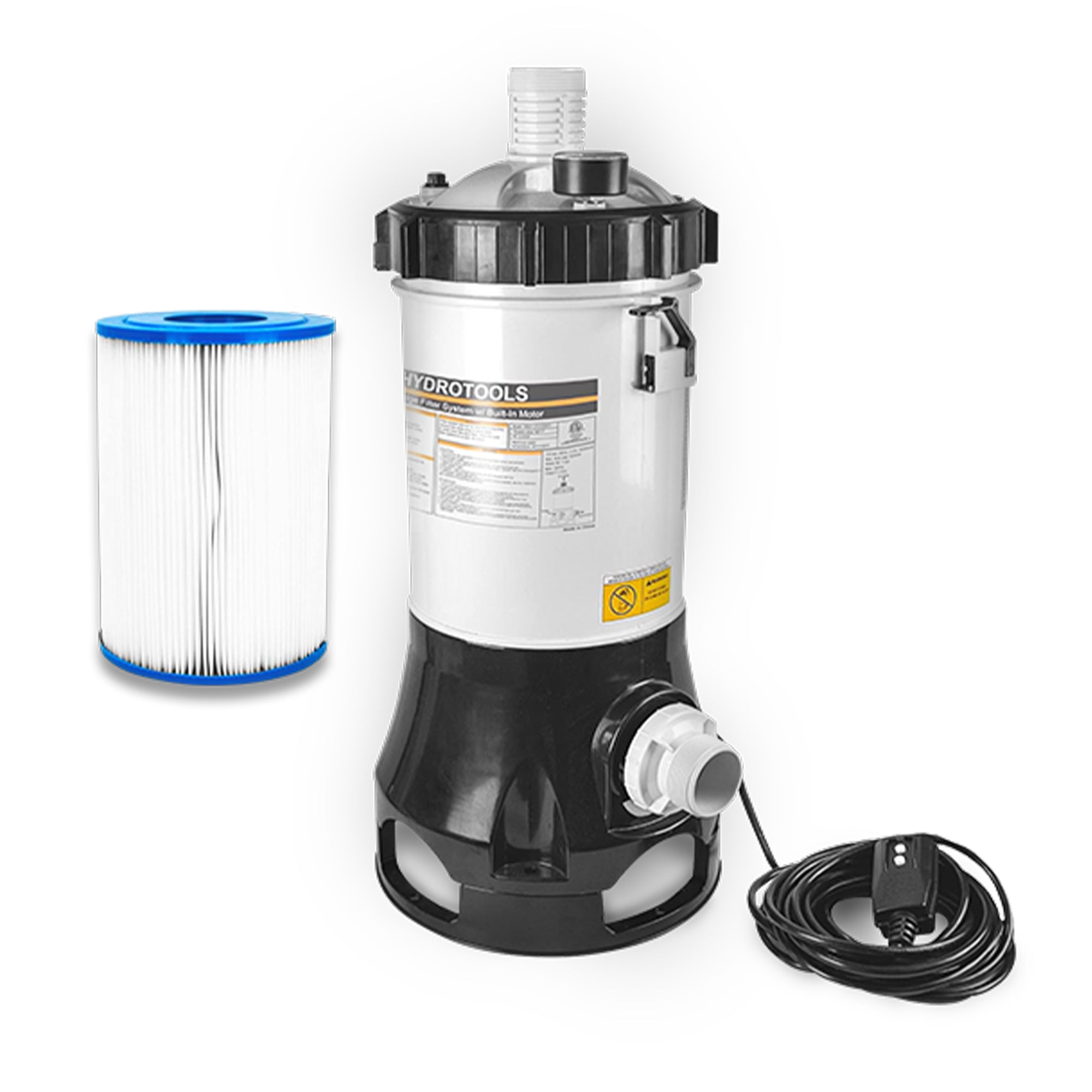 Swimline Pool Filtration with Pump Built In Housing Complete System (For Parts)