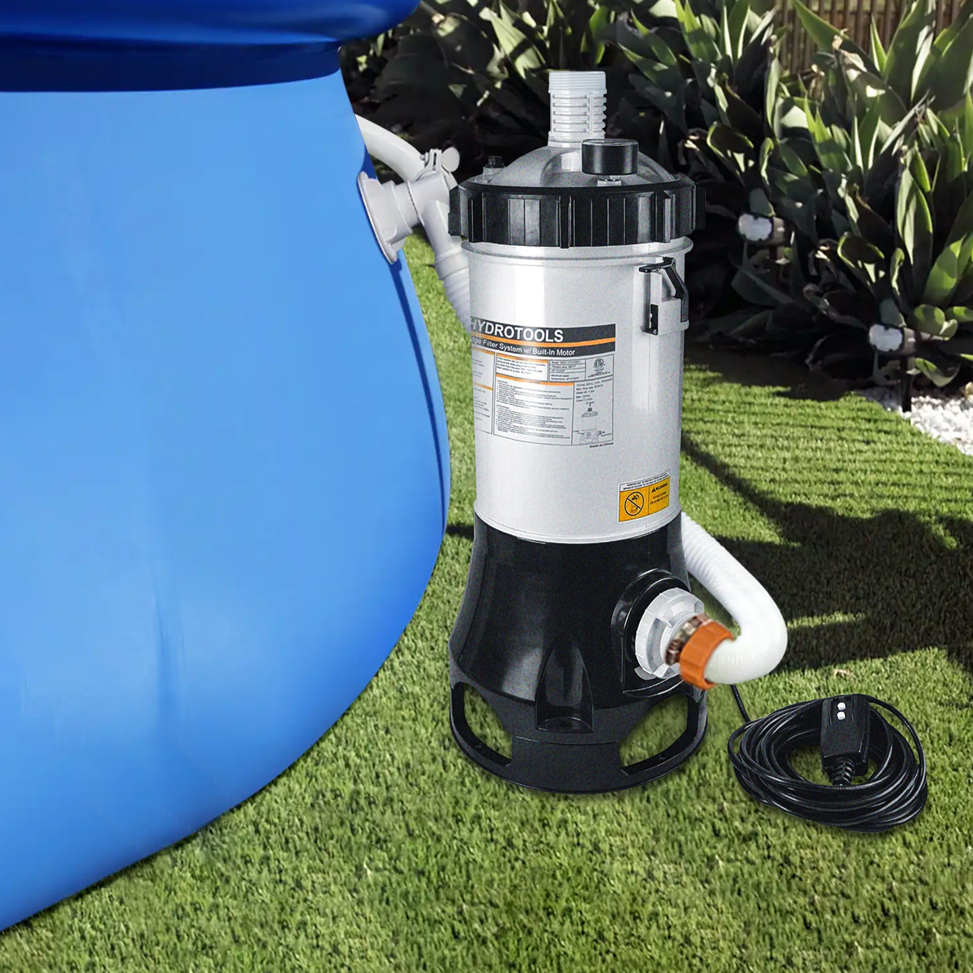 Swimline Pool Filtration with Pump Built In Housing Complete System (For Parts) - VMInnovations