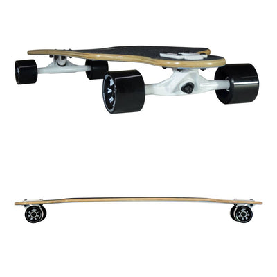 MBS Atom Drop Through 40-Inch Maple Longboard Skateboard Cruiser (Open Box)