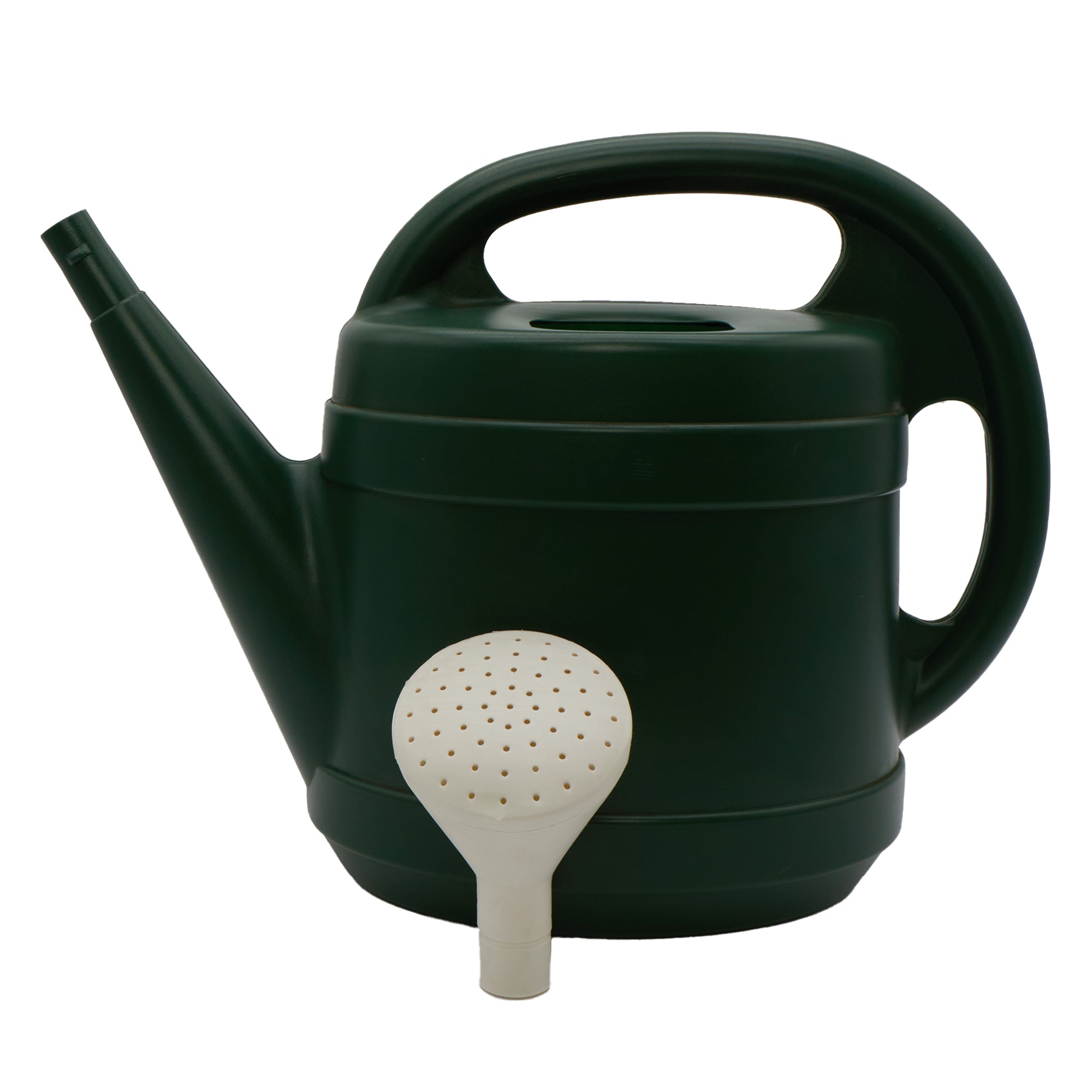 The HC Companies Standard Watering Can, Small Plastic Garden Pot, 2 Gal, Green - VMInnovations