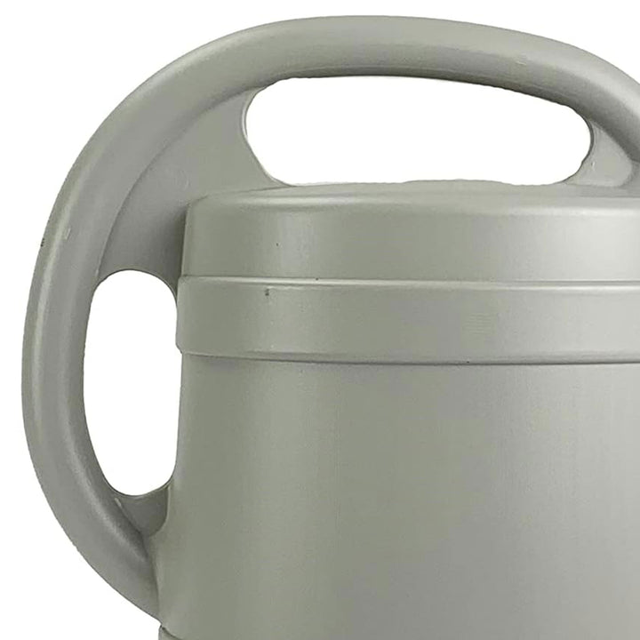 The HC Companies 2 Gal Plant Watering Can with Large Mouth Feature, Gray (Used)