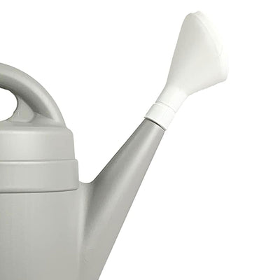 The HC Companies 2 Gal Plant Watering Can w/Large Mouth Feature, Gray (Open Box)