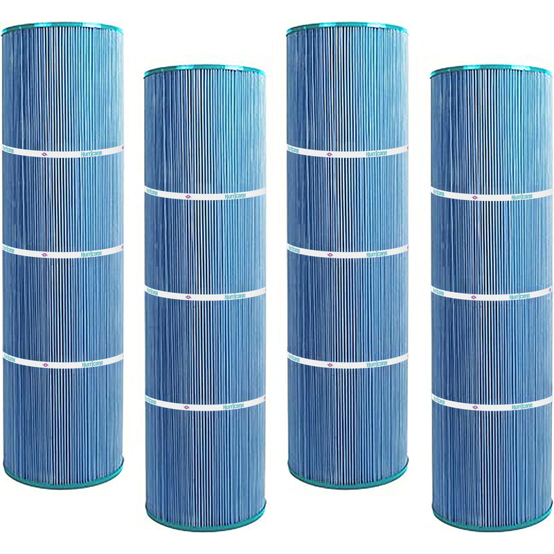 Hurricane Elite Pool & Spa Filter Cartridge Replacement, Blue (4pk)(Open Box)