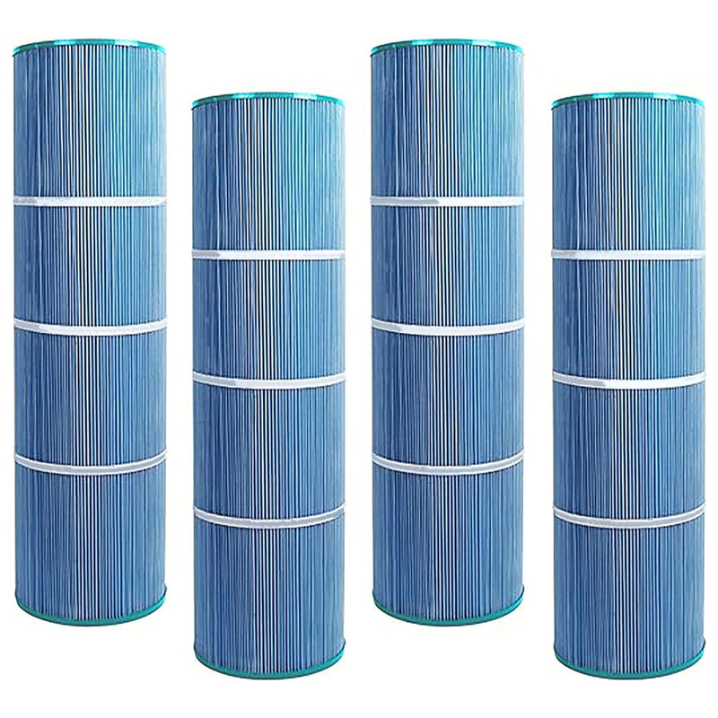 Hurricane Elite Aseptic Pool & Spa Filter Cartridge Replacement, Blue (4 Pack)