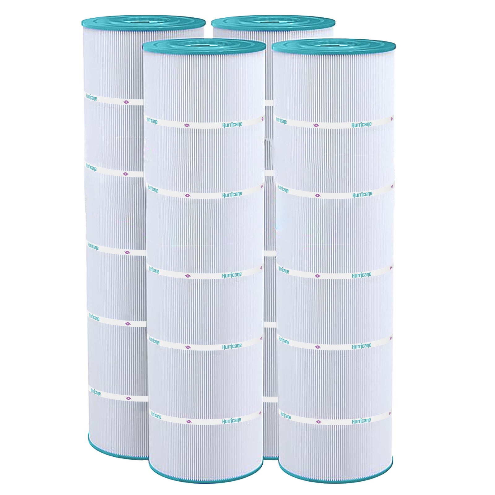 Hurricane 4 Pack HF7488-04 Pool & Spa Filter Cartridge Replacement (Open Box) - VMInnovations