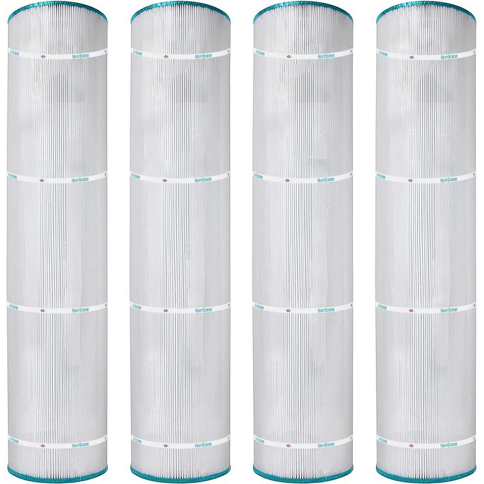 Hurricane 4 Pack HF7495-04 Pool and Spa Filter Cartridge Replacement (Open Box) - VMInnovations