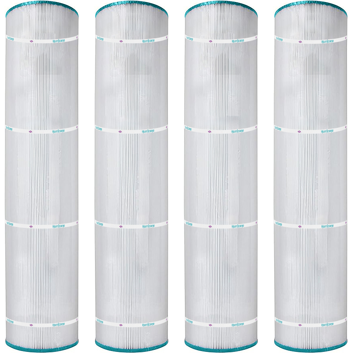 Hurricane 4 Pack HF7495-04 Pool and Spa Filter Cartridge Replacement (Open Box) - VMInnovations