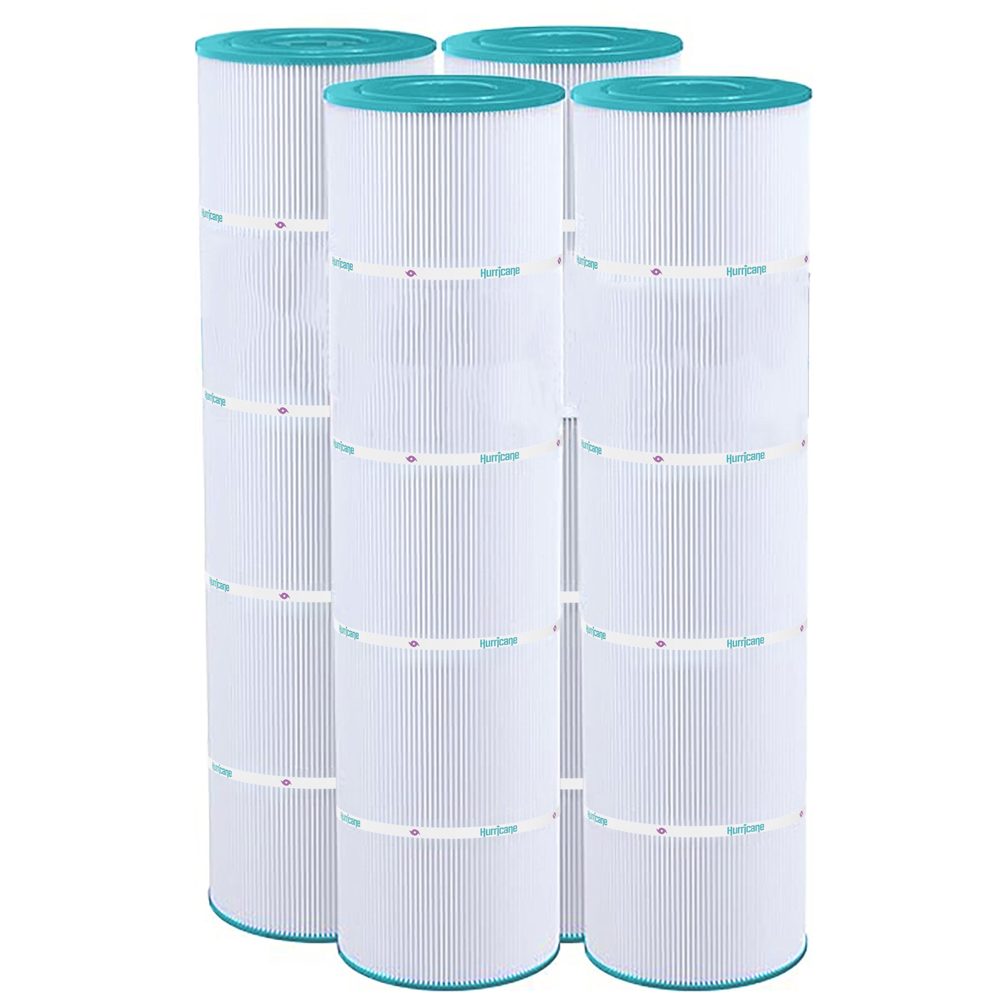 Hurricane 16 Pack HF7471-04 Advanced Pool and Spa Filter Cartridge Replacement