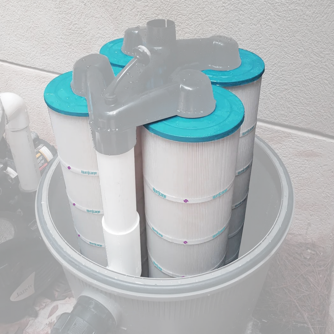 Hurricane 12 Pack HF7471-04 Advanced Pool and Spa Filter Cartridge Replacement