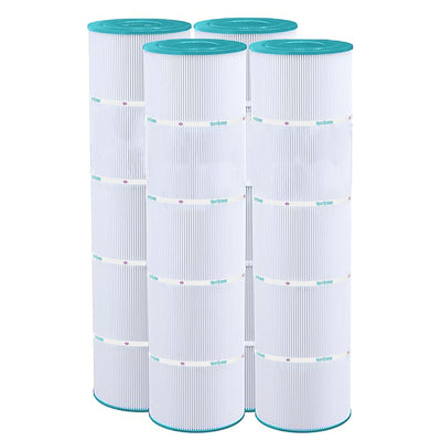 Hurricane Advanced Pool Filter Cartridge for PJAN85, C-7459, FC-0800 (4 Pack)