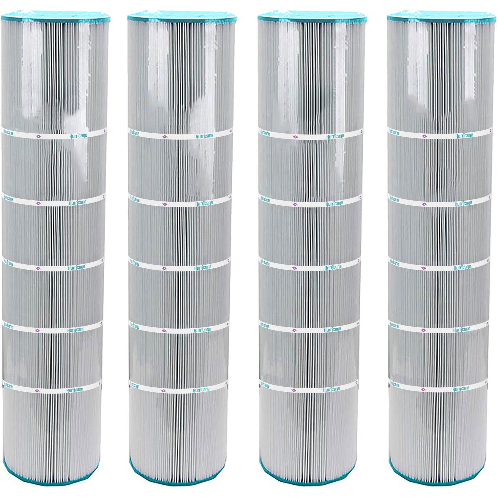 Hurricane 4 Pack HF7472-04 Advanced Pool and Spa Filter Cartridge Replacement - VMInnovations