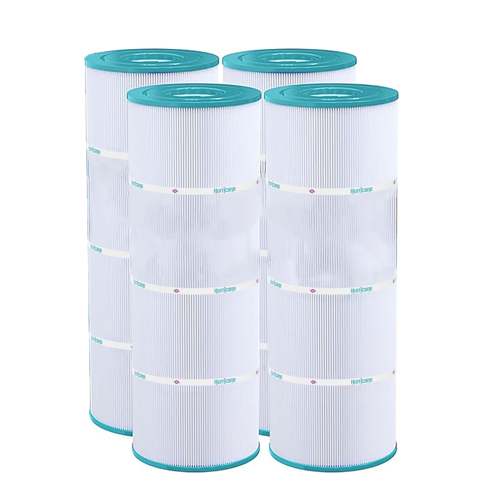 Hurricane 4 Pack HF7483-04 Advanced Pool and Spa Filter Cartridge Replacement - VMInnovations