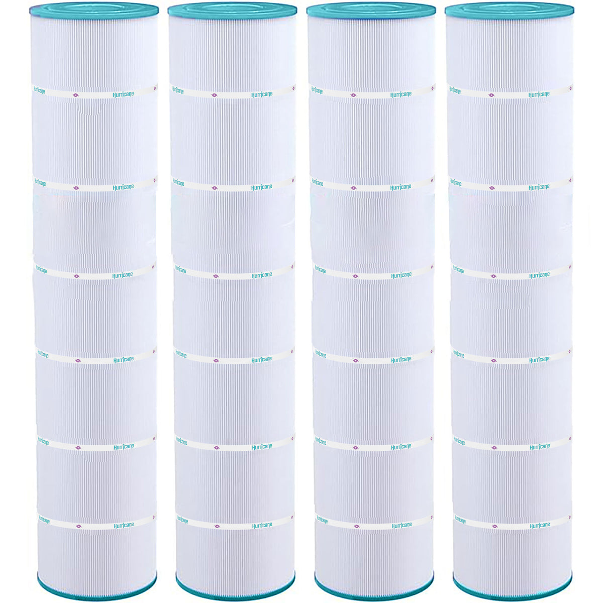 Hurricane 4 Pack HF7494-04 Advanced Pool and Spa Filter Cartridge Replacement