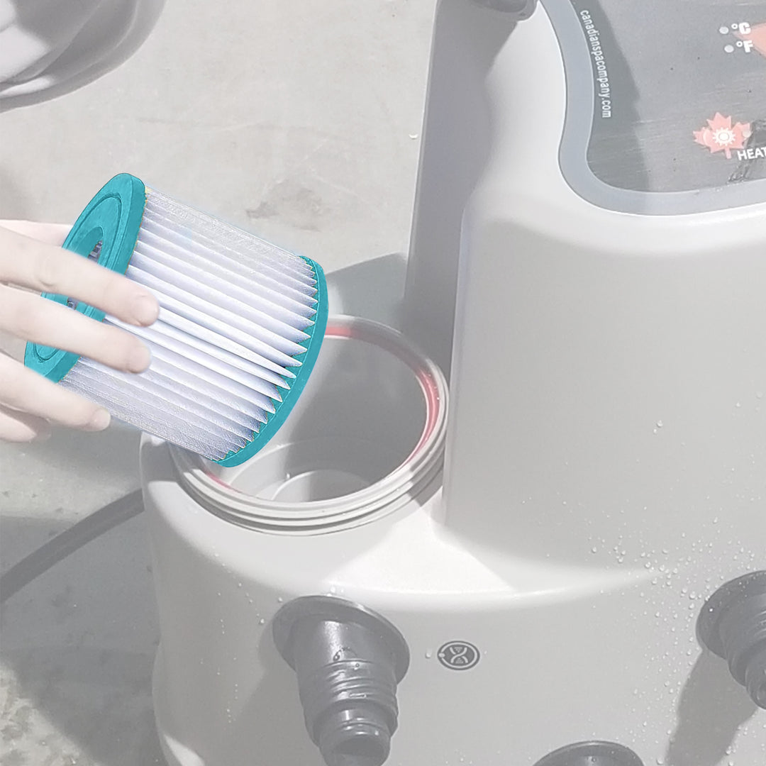 Hurricane 2 Pack Advanced Pool and Spa Filter Cartridge Replacement (Open Box) - VMInnovations