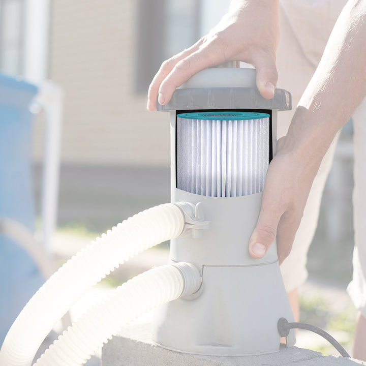 Hurricane 2 Pack Advanced Pool and Spa Filter Cartridge Replacement (Open Box) - VMInnovations