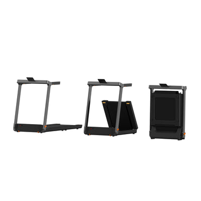 WalkingPad Austin Collapsible Treadmill w/Double Fold Technology, Gray(Open Box) - VMInnovations