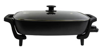 Oster CKSTSKFM-1216R 12" X 16" Electric Kitchen Countertop Skillet Pan Black