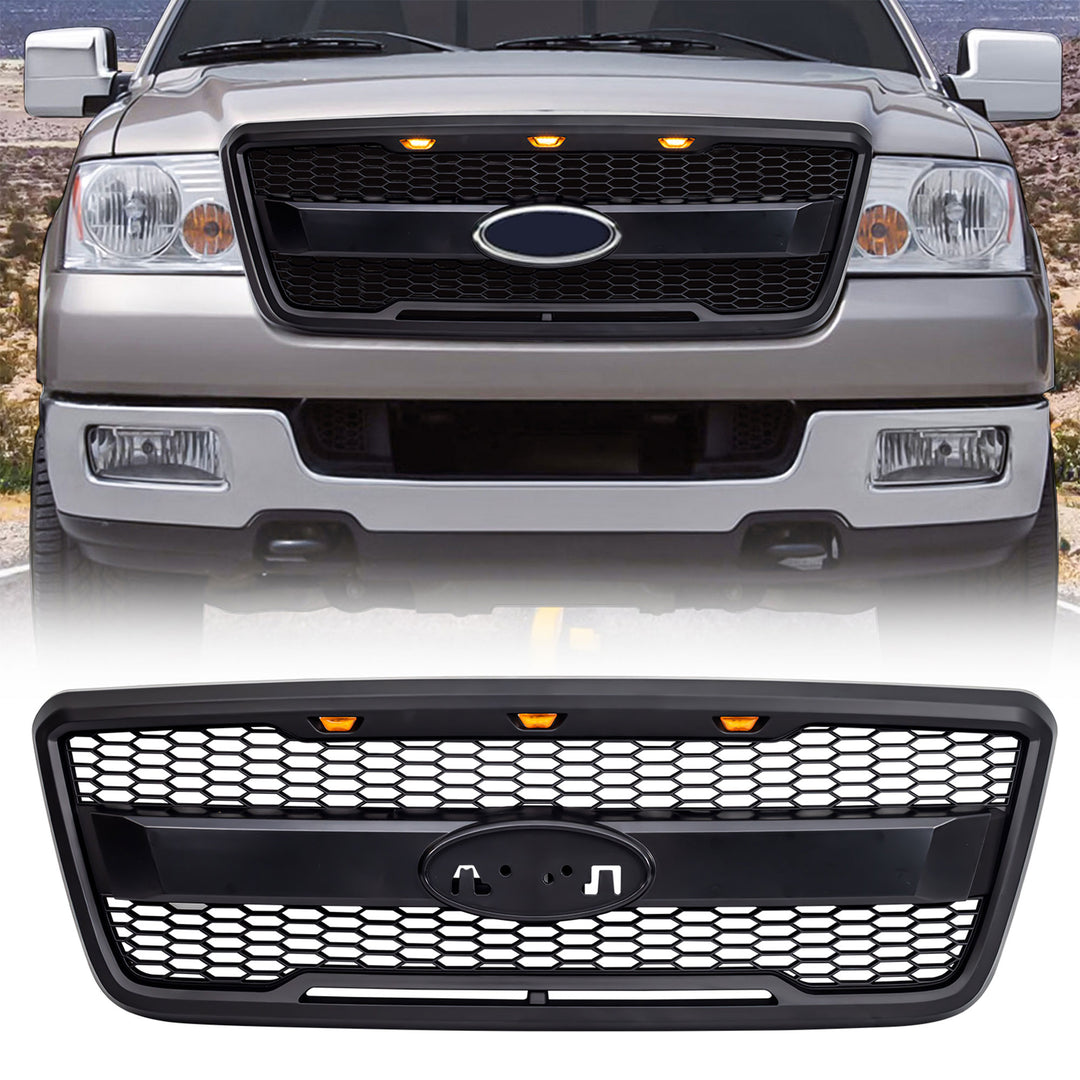 AMERICAN MODIFIED Raptor Style Mesh Grille for 2004-2008 Ford F150 (Open Box)