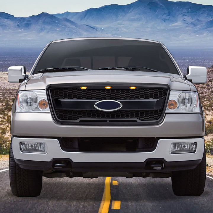 AMERICAN MODIFIED Raptor Style Mesh Grille for 2004-2008 Ford F150 (Open Box)