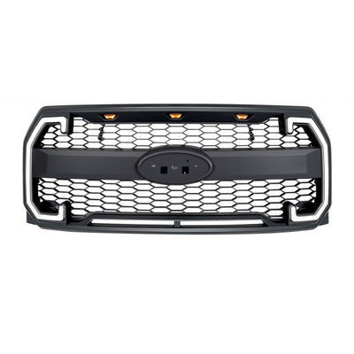 AMERICAN MODIFIED Raptor Style Mesh Grille for 2015-2017 Ford F150 (Open Box) - VMInnovations