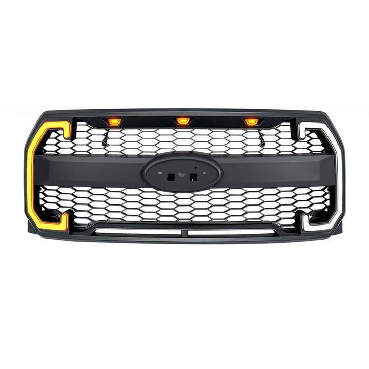 AMERICAN MODIFIED Raptor Style Mesh Grille for 2015-2017 Ford F150 (Open Box)