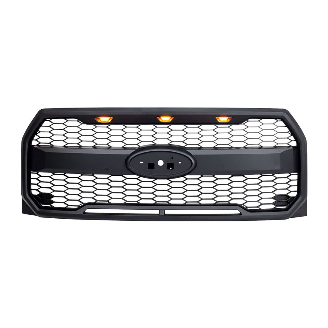 AMERICAN MODIFIED Raptor Style Mesh Grille for 2015-2017 Ford F150 (Open Box)