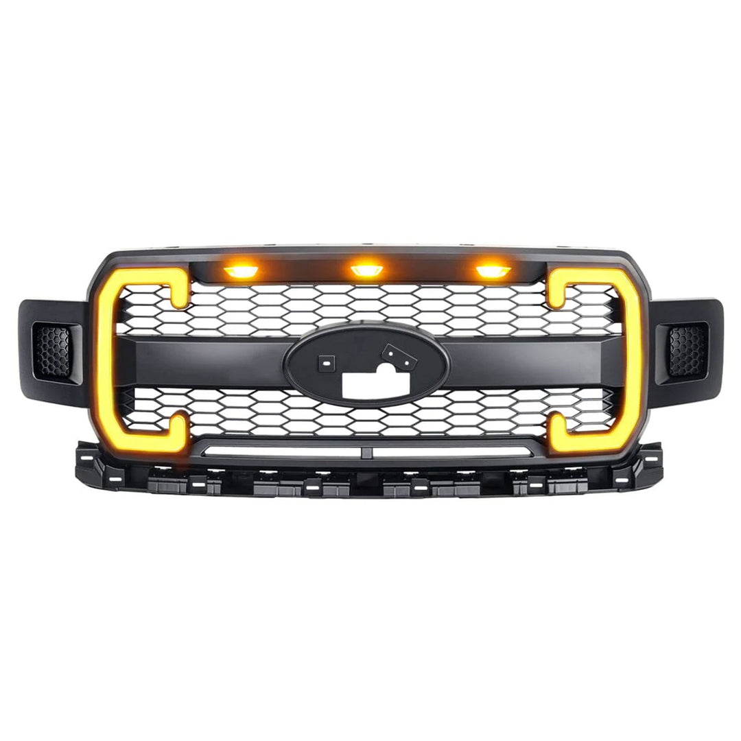 AMERICAN MODIFIED Raptor Style Mesh Grille for 2018-2020 Ford F150 (Open Box)