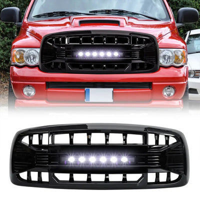 AMERICAN MODIFIED Armor Grille for 02-05 Ram 1500/2500/3500, Black (Open Box) - VMInnovations