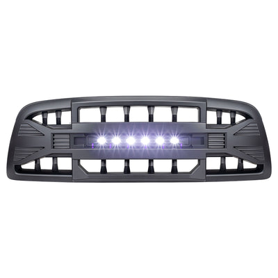 AMERICAN MODIFIED Armor Grille for 2009 to 2012 Dodge Ram 1500, Matte Black