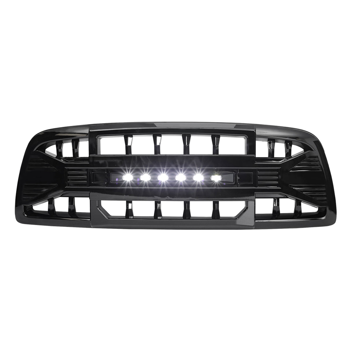 AMERICAN MODIFIED Armor Grille for 09-12 Dodge Ram 1500, Glossy Black (Open Box)